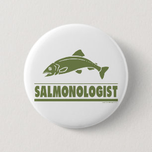 Lachsfischerei Button