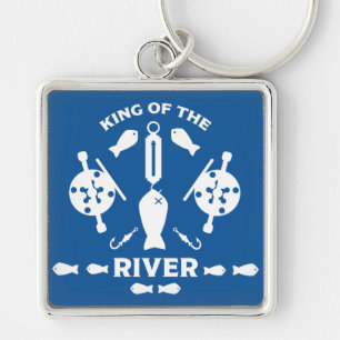 Lachsfischerei Kanada Schlüsselanhänger