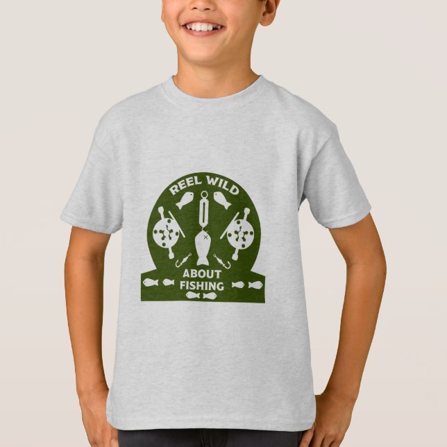 Lachsfischerei Kanada T-Shirt (Vorderseite)