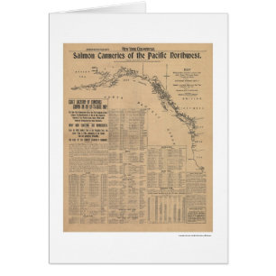 Lachskonservenfabriken des pazifischen Nordwestens