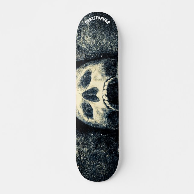 Lachskull individuell anpassbar skateboard (Vorne)