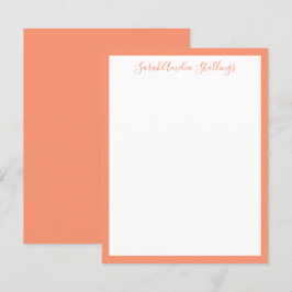 Lachsmilch Rote Orange Classic Karte