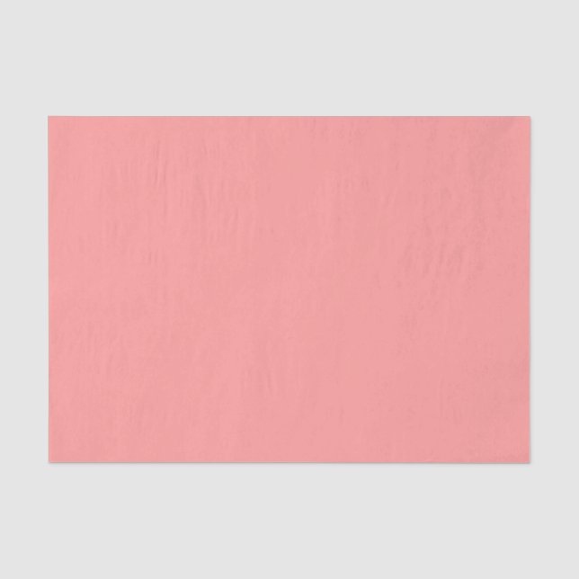 Lachsrosa Seidenpapier (Vorderseite)
