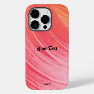 Lachsrosa Wirbel-Handyhülle HAmbyWG Case-Mate iPhone 14 Pro Hülle