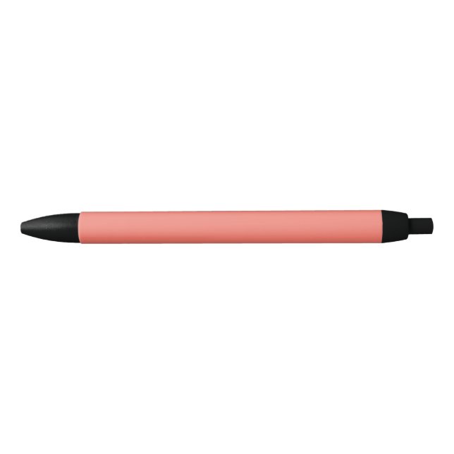 Lachsrote Farbe Einfarbig Kugelschreiber (Vorderseite)