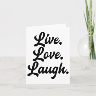 Lachte Liebe Live Retro Meditation Beachtliche Pos Karte