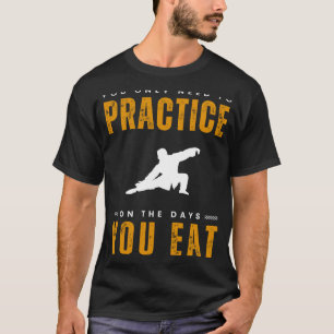 Lachte mit Tai Chi Practice T-Shirt  Fin