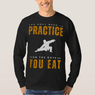 Lachte mit Tai Chi Practice T-Shirt  Fin