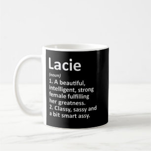 LACIE Definition Personalisiert Name Funny Christm Kaffeetasse