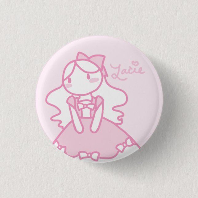 Lacie Knopf Button (Vorderseite)