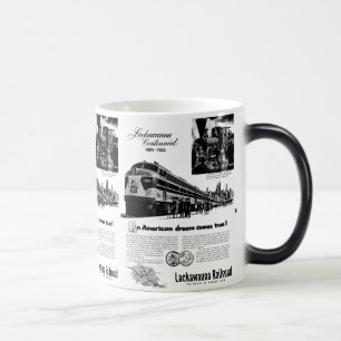 Lackawanna Railroad Centennial 1951 Verwandlungstasse