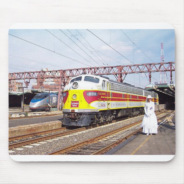 Lackawanna Railroad und Miss Phoebe Snow Mousepad (Vorne)