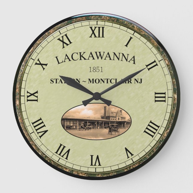 Lackawanna Station Große Wanduhr (Vorderseite)