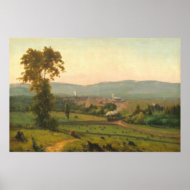 Lackawanna Valley - George Inness Fine Art Poster (Vorne)