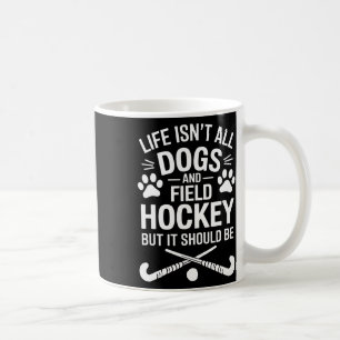 Lackenhockey-Hunde Lustiges Lackenhockey Kaffeetasse
