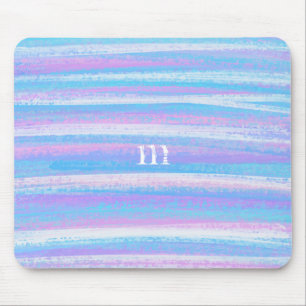 Lackierte Acrylstreifen Türkis Pink Lila Mousepad