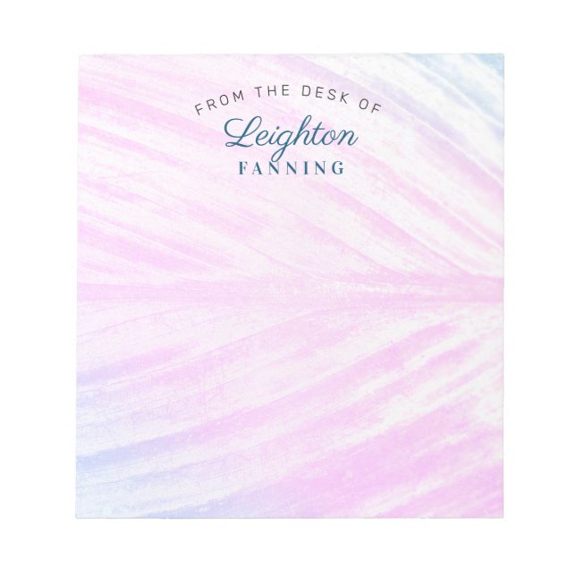 Lackiertes tropisches Leaf Notizblock (Vorderseite)