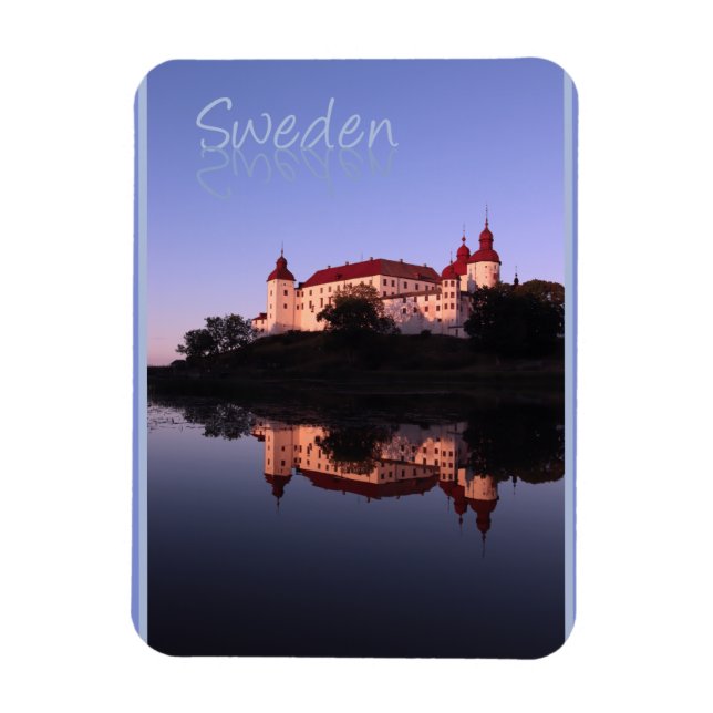 Lacko Slott, Castle, Schweden Magnet (Vertikal)