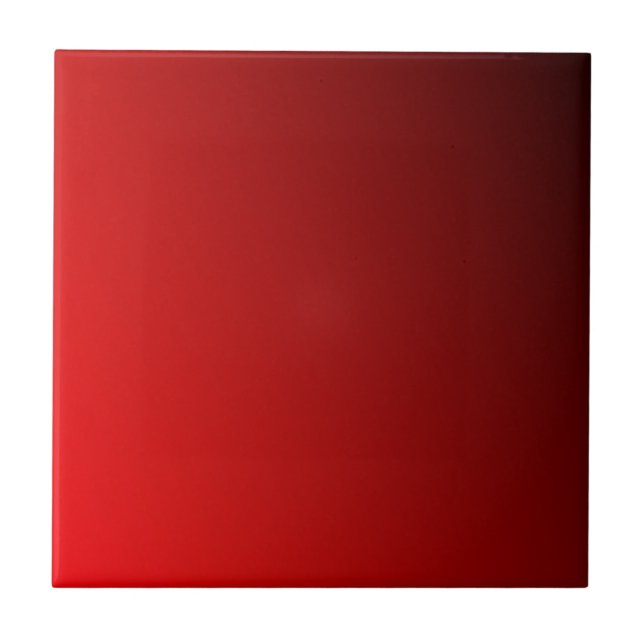 Lackrote Wohnaccessoires Fliese (Vorderseite)