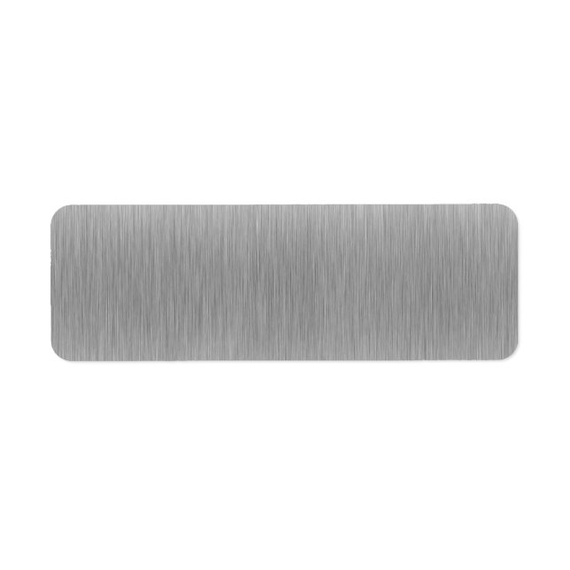 Lackstahl aus gebürstetem Aluminium (Vorne)