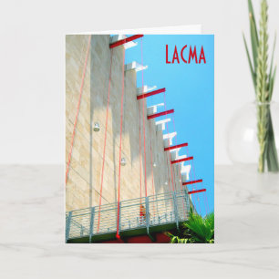 LACMA Museum Kunstfotografie Grußkarte Karte