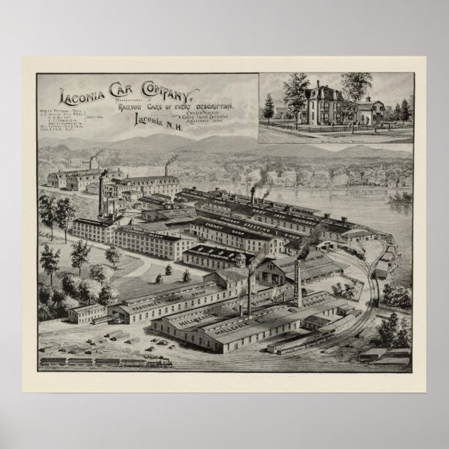 Laconia Car Company Poster (Vorne)