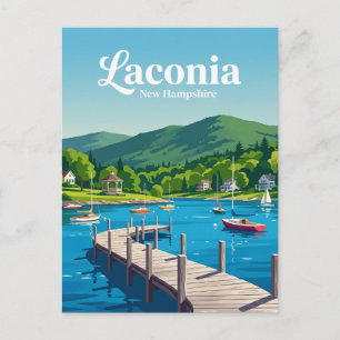 Laconia, New Hampshire Postkarte