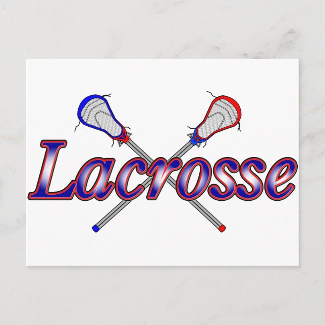 Lacrosse2 Postkarte (Vorderseite)