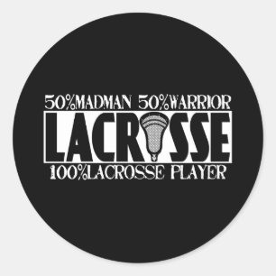Lacrosse A 100% Aufkleber