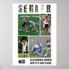 Lacrosse-Abschlussfeier der Senioren Poster