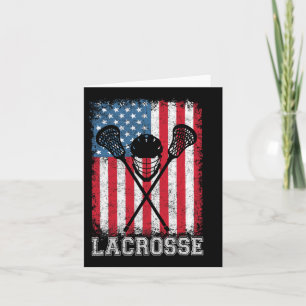 Lacrosse American Flag Lax Helmet Sticks 4. Ju Karte