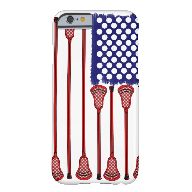 Lacrosse AmericasGame Case-Mate iPhone Hülle (Rückseite)