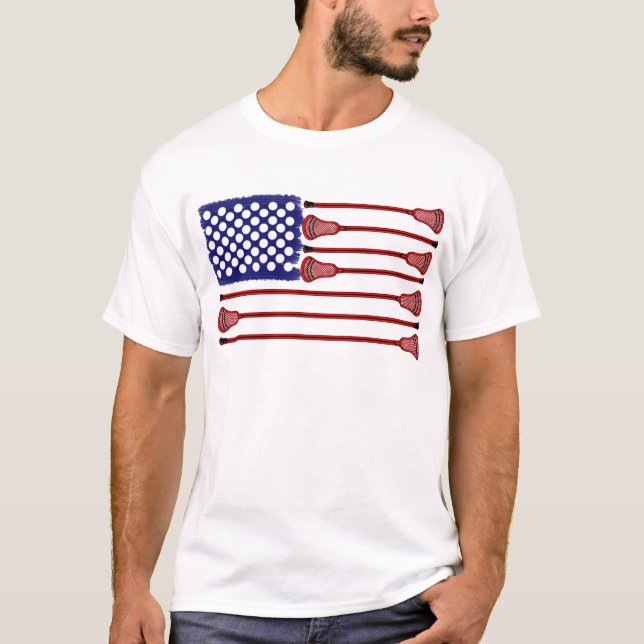 Lacrosse AmericasGame T-Shirt (Vorderseite)
