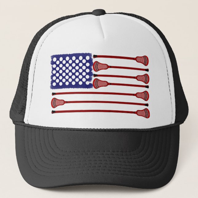 Lacrosse AmericasGame Truckerkappe (Vorderseite)