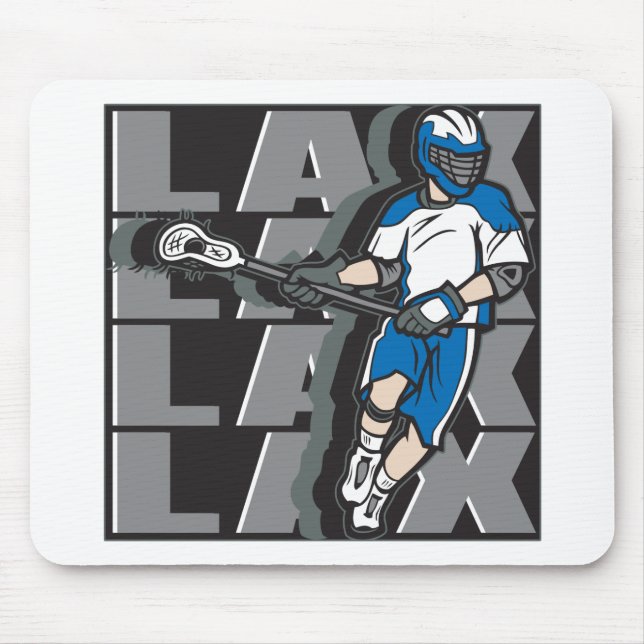 Lacrosse-Angriff Mousepad (Vorne)