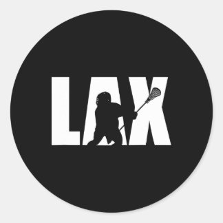 Lacrosse Apparel - Lacrosse 10 Runder Aufkleber