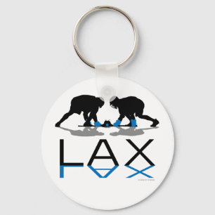 Lacrosse Boys LAX Blue Schlüsselanhänger