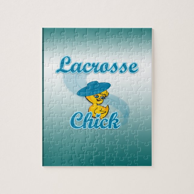 Lacrosse Chick #3 Puzzle (Vertikal)