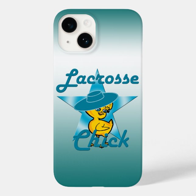 Lacrosse Chick #7 Case-Mate iPhone Hülle (Rückseite)