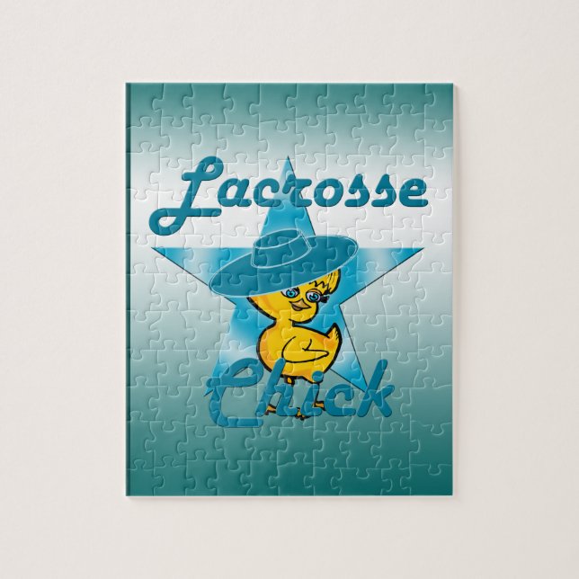 Lacrosse Chick #7 Puzzle (Vertikal)