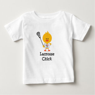 Lacrosse Chick Baby T - Shirt