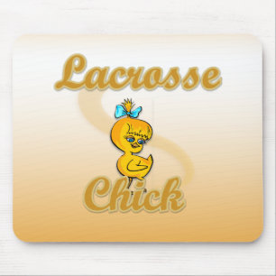 Lacrosse Chick Mousepad