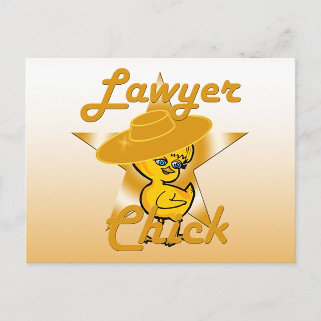 Lacrosse Chick Postkarte (Vorderseite)