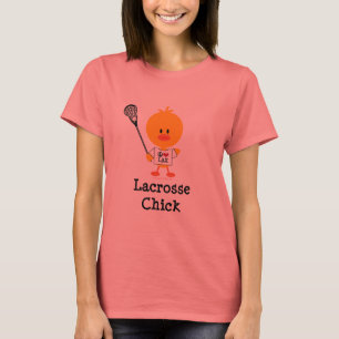 Lacrosse Chick Ringer T - Shirt