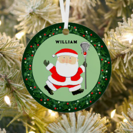 Lacrosse Christmas Collectible 2025 Ornament Aus Metall