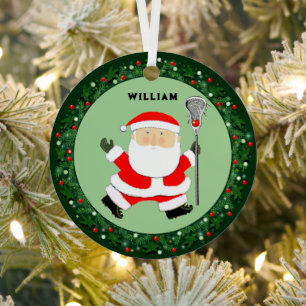 Lacrosse Christmas Collectible 2025 Ornament Aus Metall