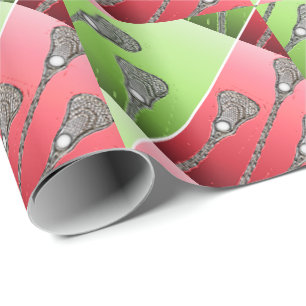 Lacrosse Christmas Geschenkpapier