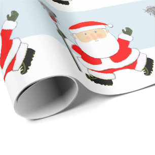 Lacrosse Christmas Holiday Geschenkpapier