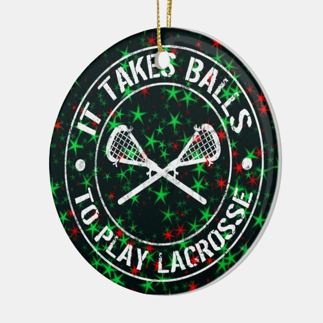 Lacrosse Christmas Tree Dekoration (Links)