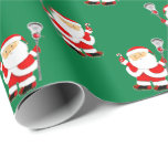 Lacrosse Christmas Wrapping Paper Geschenkpapier<br><div class="desc">Lacrosse - Geschenkpackung für Laxspieler,  Coach oder Teamsportfans.</div>